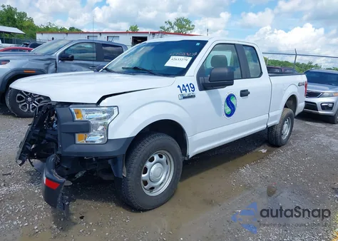 2015 Ford F-150 Xl из США, поврежденный, VIN 1FTFX1EG6FKF07984